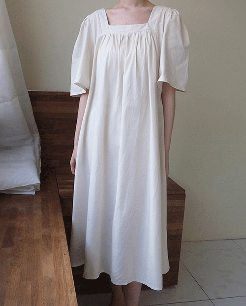 vouge linen dress / 2colors